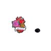 Broche Série Órgãos Humanos Padrão Flor Cérebro Coração Emblema Metal Pingando Óleo Fivela de Emblema Transfronteiriço Novo Estilo