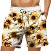 Pantalones Cortos Rectos Simples para Hombre Pantalones Cortos de Playa Casuales Pantalones Cortos Camuflaje Sueltos Bloques de Color Pantalones Cortos de Baloncesto