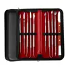 Acero Inoxidable Spot Herramientas Dentales Set de Cuidado Bucal Espejo Bucal Sonda Limpiador Dental Removedor Herramienta para Sacar Comida de los Dientes