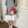 Bolso Súper Caliente de Nicho con Lunares para Mujer 2026 Nuevo Moda para Ir al Trabajo Bolso de Hombro Único Cruzado Bolso de Mano Tipo Almohada Bolso Tote Pequeño