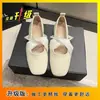 Zapatos Planos de Piel Pequeños de Hada para Mujer 2026 Nuevos Primavera Otoño Tacón Plano Estilo de Noche Mocasines Suaves Tacón Grueso Zapatos de Abuela