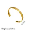 El Artículo Transfronterizo Más Vendido de Amazon: Brazalete Hidráulico de Acero Inoxidable Chapado en Oro de 18 Quilates, Versátil para el Viaje Diario, Venta al por Mayor desde el Fabricante