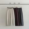 Pantalones Anchos Nuevos Otoño e Invierno 2025 Evertrue para Mujer Estilo Coreano Tencel Caída Cintura Alta Largos 68027