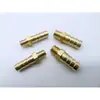 Conexão reta de latão com rosca macho pagoda M5 M6 M8 M10 M4 conector de mangueira com farpa invertida