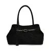 Bolso de Hombro Único con Estampado de Leopardo Retro de Comercio Exterior 2026 Nuevo Bolso Tote de Mano con Bloques de Color Transfronterizo Gran Capacidad Versátil Bolso de Axila