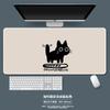 Tapete de Mesa para Computador Extra Grande para Gatos para Meninos e Meninas, Tapete de Teclado Fofo de Desenho Animado, Tapete de Mesa, Mouse Pad de Desktop