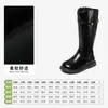 Botas de Cuero Infantiles Snuffy Botas Largas para Niñas 2026 Otoño/Invierno Nuevo Estilo Moda de Pequeña Princesa Botines de Carácter Botas de Suela Suave