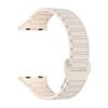 Para Apple Apple iwatch Correa de Reloj Tres Tiras Silicona Magnética Generación S10 Universal S9 Correa de Dos Colores