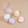 Esponja de Maquillaje Tamaño Pulgar, Cojín de Dedo Malvavisco, Esponja Pequeña para Uso Seco y Húmedo, No Absorbe Mucho Polvo, Esponja de Maquillaje, Herramienta de Maquillaje
