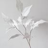 Hoja de Mango Simulada Techo de Salón de Bodas Guía de Camino Flores Decorativas Materiales Florales para Bodas Base para Arreglos Florales Hoja de Flor Artificial Material al por Mayor