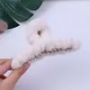 Grampo de cabelo preto tipo garra tamanho grande e médio pequeno feito à mão DIY grampo de cabelo simples Coringa placa de cabeça clipe tubarão de cabelo atacado