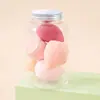 Set de 14 Piezas de Esponjas de Maquillaje y Borlas para Polvo Drifting Bottle, Borlas Triangulares Afelpadas que No Absorben Polvo, Mini Borlas de Dedo al por Mayor