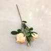 Fábrica de simulación nueva 4 jaspe rosa clásico europeo boda hogar flor de seda restaurante decoración flor artificial