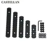 5 Peças em um Pacote de Tiras de Trilho Guia Mlok de Nylon Tiras de Trilho Guia Compatíveis com M-Lok Conjunto de Tiras de Trilho Guia M-Lok