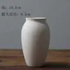 Vaso Pequeno de Cerâmica, Decoração de Casa de Hóspedes, Ornamento de Arte, Decoração com Flores Secas, Cerâmica Lisa, Estilo Nórdico Ins