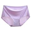 Ropa Interior de Mujer de Malla Transpirable Sin Costuras de Seda de Hielo de Una Pieza de Cintura Media Hueca Sexy Calzones Delgados Venta Directa de Fábrica