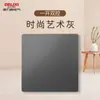 Enchufe de Interruptor Delixi Panel Grande Sin Marco Interruptor Individual Doméstico Enchufe de Cinco Orificios Interruptor de Pared Gris Venta al por Mayor