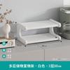 Portavasos Estante de Almacenamiento para Vasos Cocina Comedor Encimera Lateral Mesa de Comedor Vaso de Agua Taza de Té Artículos Varios Estante Organizador de Doble Capa