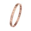 Comercio Exterior Transfronterizo Joyería Moderna Estilo Coreano Pulsera Personalizada de Acero de Titanio con Estrella de Cinco Puntas Pulsera de Acero de Titanio con Estrella Hueca de Moda