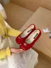Sapatos de Salto Baixo com Bico Fechado para Mulheres, Estilo Fada Retrô Inspirado em Chanel, Novo Modelo Primavera 2026, Elegantes e Graciosos com Solado Macio