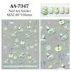 Adesivos Originais para Unhas Pony Fogos de Artifício 5D Em relevo Tridimensional Maçã Carrossel Adesivos DIY para Arte de Unhas Acessórios Estilo Aa