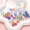 10mm Vidro Gelo Transparente Contas da Terra Contas Soltas DIY Colar Pulseira Acessórios Joias com Contas Material de Contas Soltas Semi-Acabado