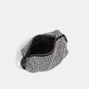 Bolso de mujer con diamantes de imitación, primavera y verano 2025, nuevo bolso de moda para axilas, bolso bandolera portátil con diamantes.
