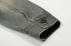 H2026 Versão Coreana da Nova Jaqueta Jeans Feminina Desgastada com Decoração de Cinto e Gola Alta, Atacado de Fábrica 52