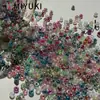 Importación Japonesa MIYUKI Miyuki Perlas de Arroz con Núcleo Teñido 2mm Redondas Transparentes Iridiscentes Cuentas Sueltas para Manualidades DIY Accesorios