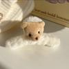 2022 Nuevo Estilo Coreano Oso Lindo de Peluche Pinza de Agarre Pinza Grande para el Cabello Pinza para el Cabello Trasera Cabeza Celebridad de Internet Pinza Tiburón
