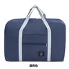 Bolsa de Almacenamiento para Equipaje de Mudanza de Gran Capacidad Estilo Coreano, Bolsa de Almacenamiento Plegable Impermeable para Viajes, Bolsa de Avión de Segunda Generación de un Solo Hombro
