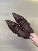 2026 Nuevos Zapatos Mary Jane Versátiles de Hebilla Única con Tacón Medio, Estilo Retro Francés, Punta Fina, Tacón Grueso, Planos Bajos para Mujer