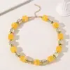 Sz1029 Collar de cuentas transfronterizo europeo y americano, Cadena para clavícula de nicho de lujo ligero, Conjunto de joyería de moda y versátil para mujer