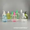 Garrafa Plástica Vazia de 500ml com Cabeça de Bomba para Álcool em Gel para Mãos, Gel de Banho Tipo Pressão, Loção Corporal, Gel Desinfetante