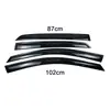 Adecuado para 21-25 Volkswagen Golf 8/8 PRO deflectores de lluvia para ventanillas de coche, viseras de lluvia para coche, protectores de lluvia, modificación exterior
