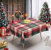 Mantel de Navidad Rojo Festivo Decorativo Tela Sala de Estar Ambiente Navideño Mantel Comedor Mesa de Centro Mantel Rectangular