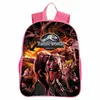 Mundo Animal Tiranosaurio Rex Dinosaurio Niña Rosa Mochila Escolar DIY Personalizada Mochila de Escuela Primaria Mochila Infantil