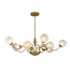 Candelabro Estilo Medieval Sala de Estar Romántica Americana Comedor Dormitorio Simple Moderno Crema Francés Lujo Ligero Estilo Retro Candelabro