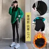 Calça Legging de Yoga Feminina para Uso ao Ar Livre 2026 Nova Cintura Alta Controle de Barriga Perna Justa com Listras Laterais Calça Esportiva Fitness Calça Tubarão