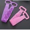 Estropajo de Baño de Silicona para la Espalda, Toalla de Baño Larga para Exfoliar, Potente Estropajo de Uso Doméstico para Hombres y Mujeres, Elimina la Suciedad y la Mugre