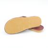 Novas Pantufas Antiderrapantes de Couro de Vaca para Primavera e Verão, para Casal, para Uso Interno, Sapatos de Casa, Pantufas de Bico Aberto, Atacado, Respiráveis