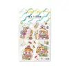 Navidad Celestial y Festival de Primavera Estrella Temática Dulce Gelatina Decoración de Pegatinas 3D para Uñas DIY Teléfono Maleta