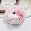 Linda Banda para el Cabello de Peluche de Dibujos Animados Tocado para Muñeca DIY Accesorios para el Cabello Hechos a Mano Banda Elástica Alta Regalos Pequeños Venta al por Mayor