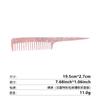 Exquisito Peine Coreano de Acetato para el Cabello, Peine Pequeño Portátil con Dientes Redondos, No Pincha el Cuero Cabelludo, Antiestático, No Daña el Cabello, Cabello Suave, Peine de Dientes Densos