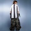 Conjunto de Calle para Niños Estilo Hip-Hop para Niños Conjunto Genial Pantalones Camuflados para Niñas Ropa de Baile Callejero Hip-Hop para Niños