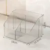 Caixa Organizadora Transparente para Cosméticos, Caixa de Mesa para Lápis de Sobrancelha, Produtos de Skincare, Organizador de Itens Diversos, Suporte de Acrílico