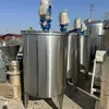 Tanque de Mistura com Aquecimento Elétrico de 5 Toneladas Tanque de Mistura de Líquido Detergente para Necessidades Diárias Tanque de Mistura de Camada Dupla Espessado Vertical 304
