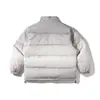 Roupas Vintage Yidao 2026 Inverno Novo Jaqueta de Algodão com Gola Alta em Cor Degradê Unissex Retrô Japonês Acolchoada Quente Jaqueta Puffer