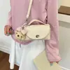 Bolsa de Mão Novo Estilo com Boa Textura, Bolsa Quadrada Pequena para o Dia a Dia, Estilo Coreano, Bolsa Simples de Primavera para Mulheres 2026, Versátil para o Trabalho, Transversal