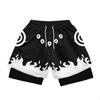 Shorts da Série Dragon Ball Estampa Digital 3D Calças de Praia de Camada Dupla para Adultos E-commerce Transfronteiriço Amazon Quente Fábrica